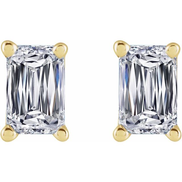 Emerald Diamond Earrings