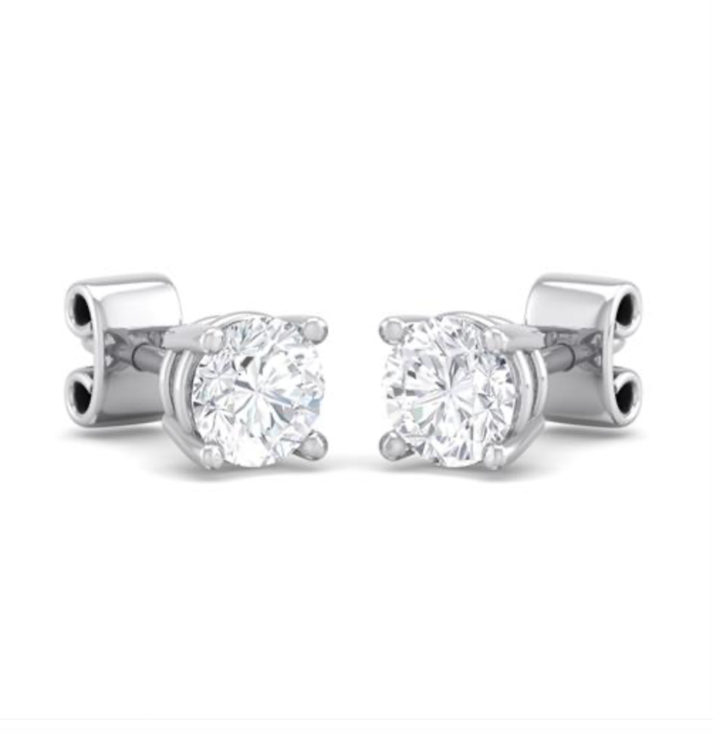 1.5 CTW Round Lab Grown Diamond Studs