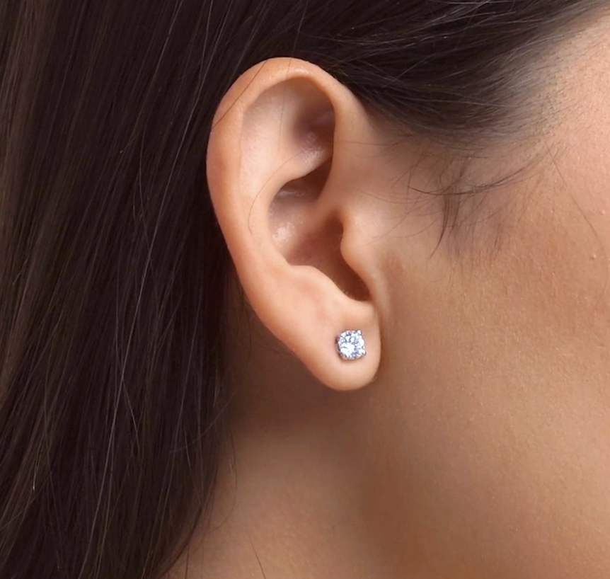 CYBER MONDAY 1 ctw Lab Grown Diamond Stud Earrings