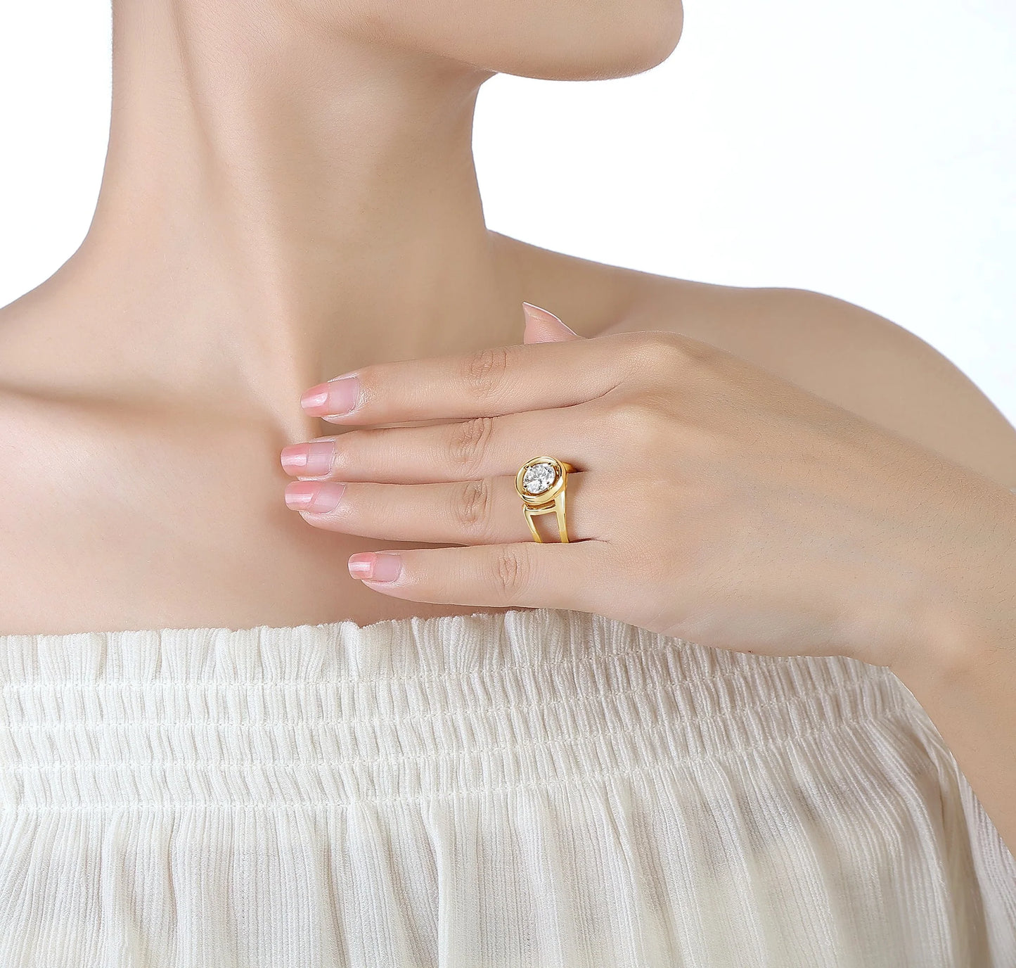Effortless Ring- 1.05ctw Round