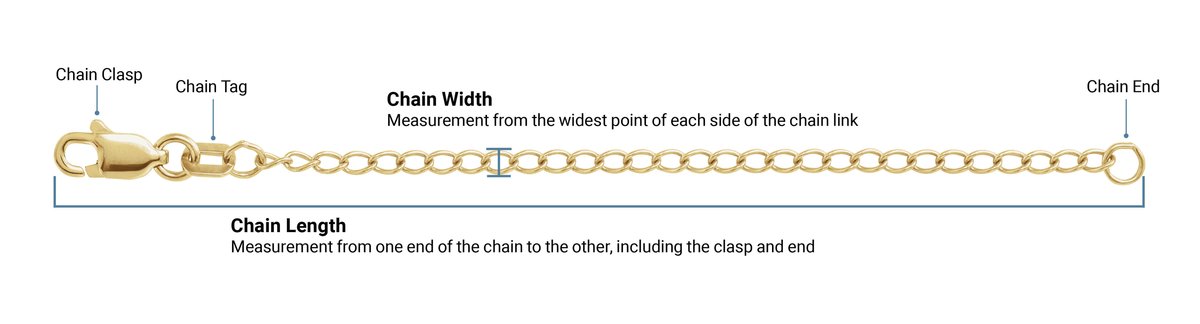 1 mm Adjustable Threader Bead 16-22" Chain