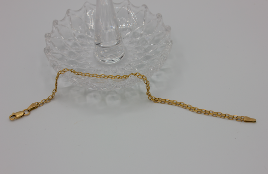 Dainty Vintage 14k Yellow Gold Bracelet