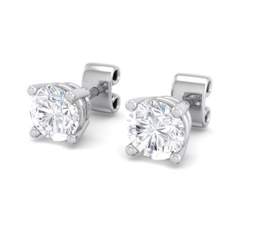 0.5 CTW Round Lab-Grown Diamond Studs