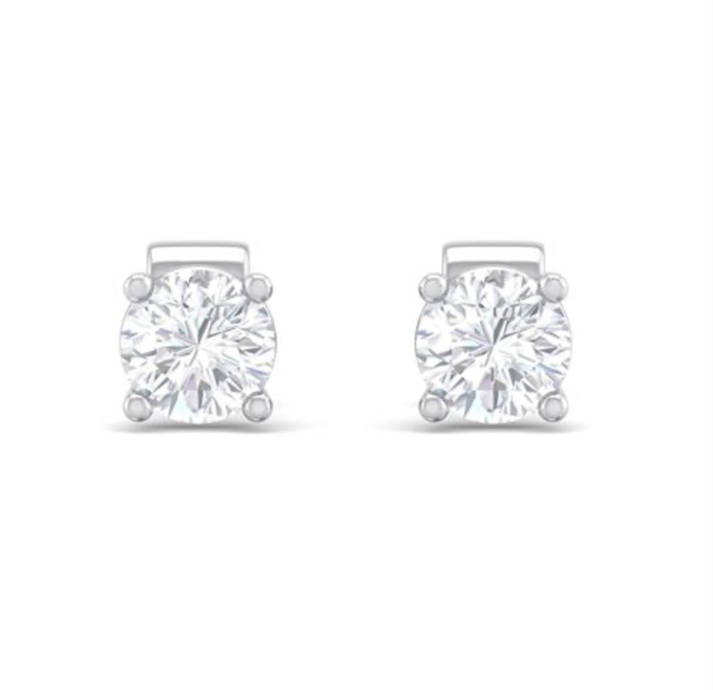 0.5 CTW Round Lab-Grown Diamond Studs