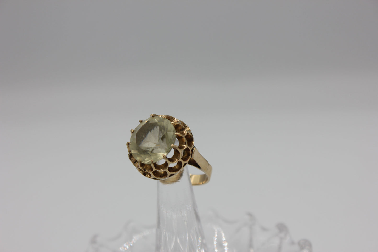 4 Carat Citrine Ring