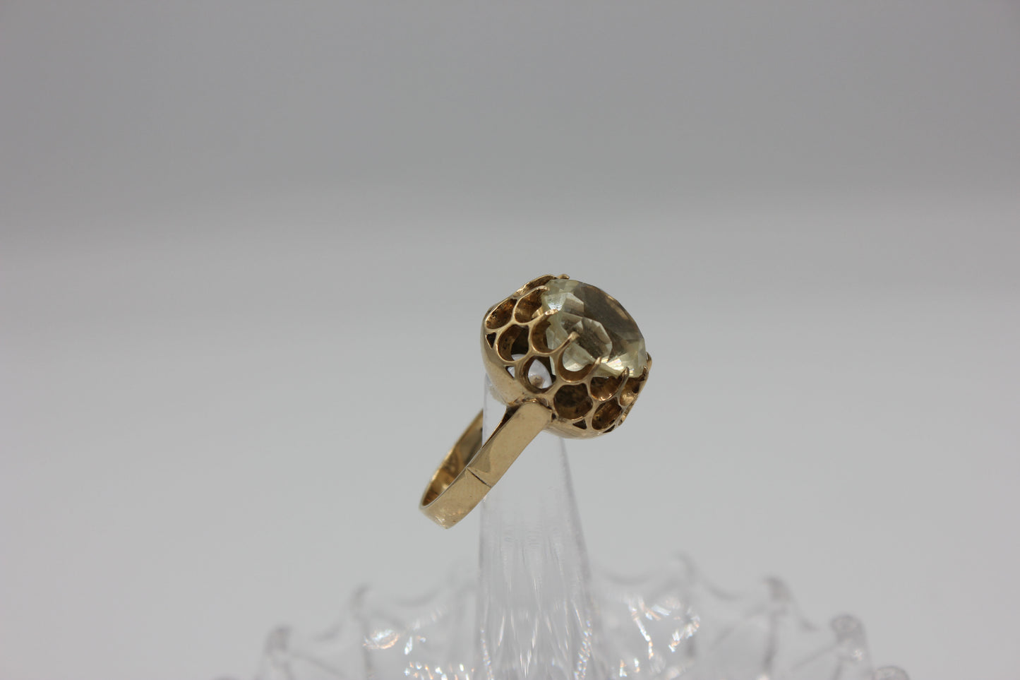 4 Carat Citrine Ring