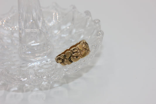 Gold Nugget Ring