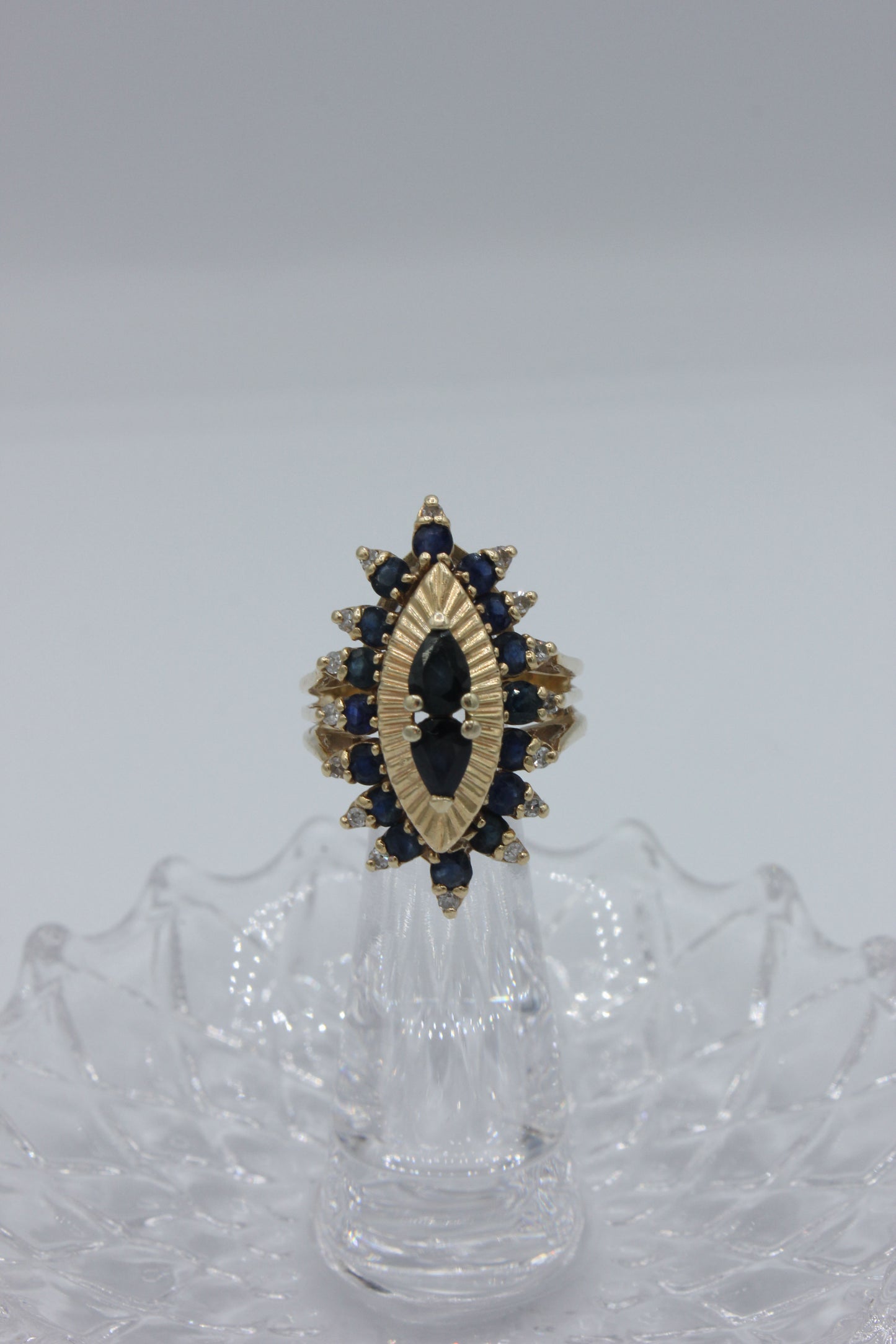 Sapphire & Diamond Ring