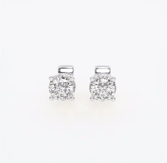 0.5 CTW Round Lab-Grown Diamond Studs