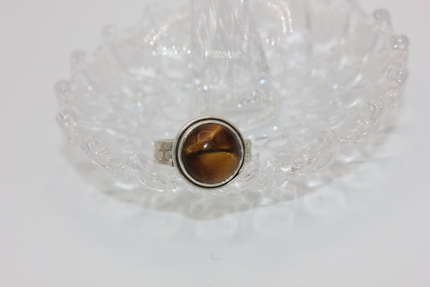 Tiger's Eye Sterling Silver Ring