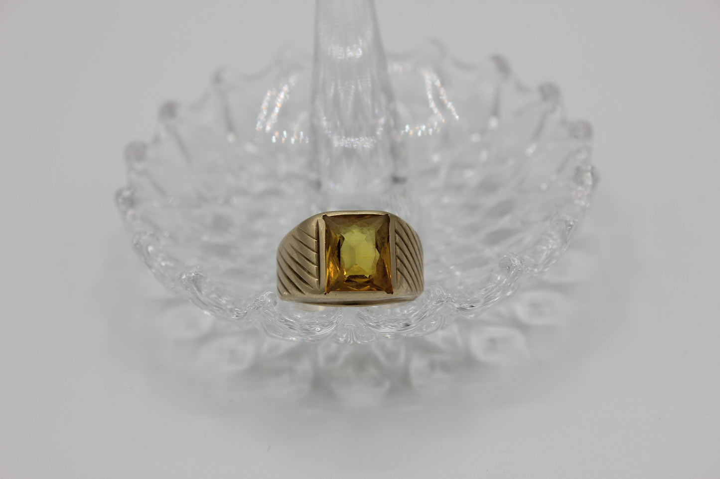 Yellow Sapphire Vintage Ring